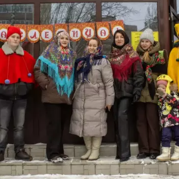 Весёлая Масленица в нашем техникуме!