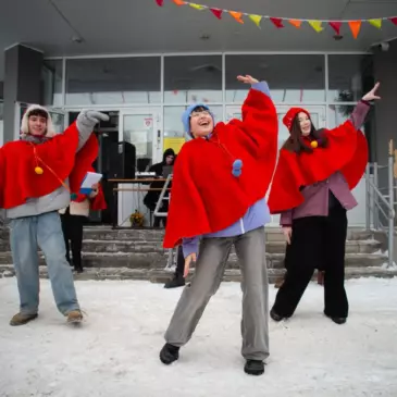 Весёлая Масленица в нашем техникуме!