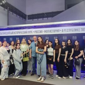 Студенты групп ТИК- 618 и ТИК- 619 посетили торжественную церемонию открытия выставки «Спасти и вернуть. Медицинский фронт Великой Победы»