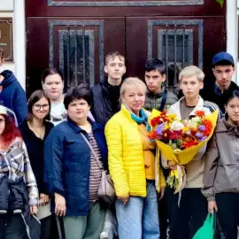 Студенты группы СКГ-647 посетили музей боевой и трудовой славы «Заречье»