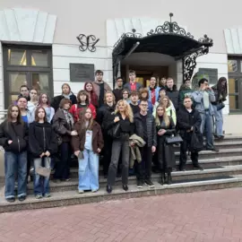 Студенты групп ТФ-640, ПК-643 и ПК-644 посетили выставку «Без срока давности»